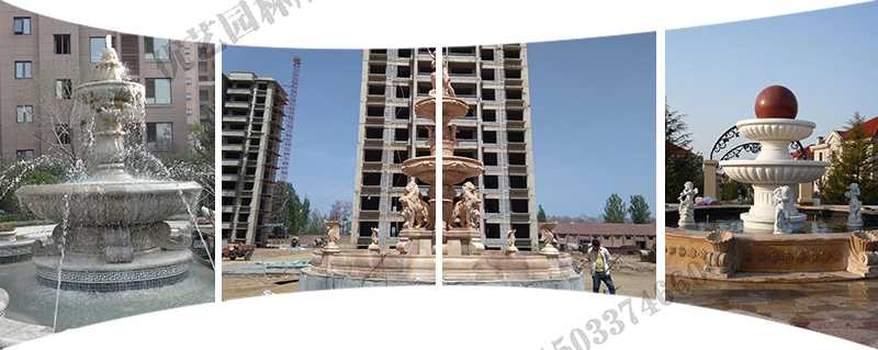 大型噴泉廠家，景觀噴泉安裝，大型石雕噴泉