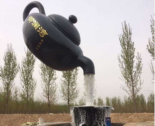 天壺雕塑,城市雕塑設計